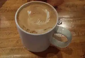 CafeLatte in a white mug