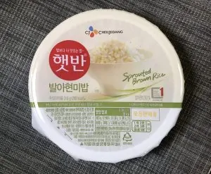 Korean instant brown rice Haetban 