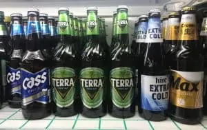 Cass Terra Hite Extra Cold Max Korean Beer