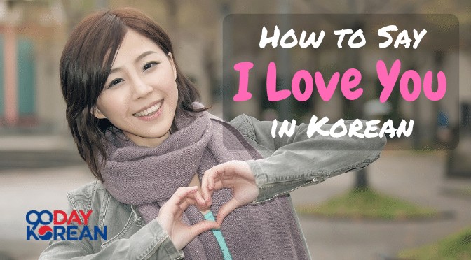 Language too korean i love in you