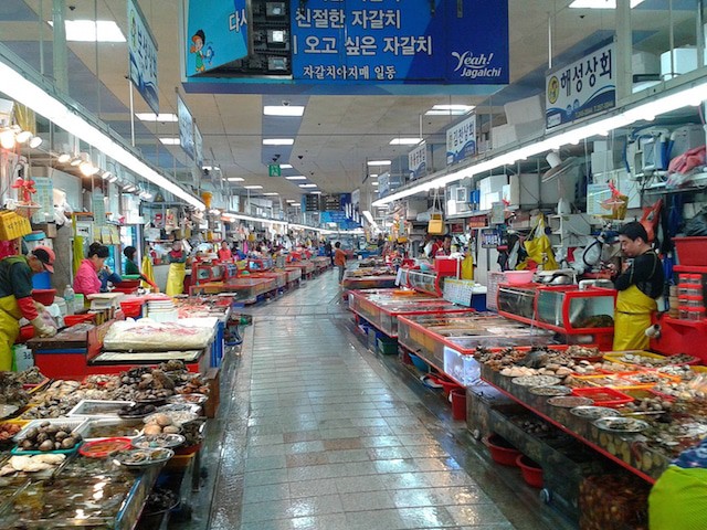 Jagalchi Market Busan Inside