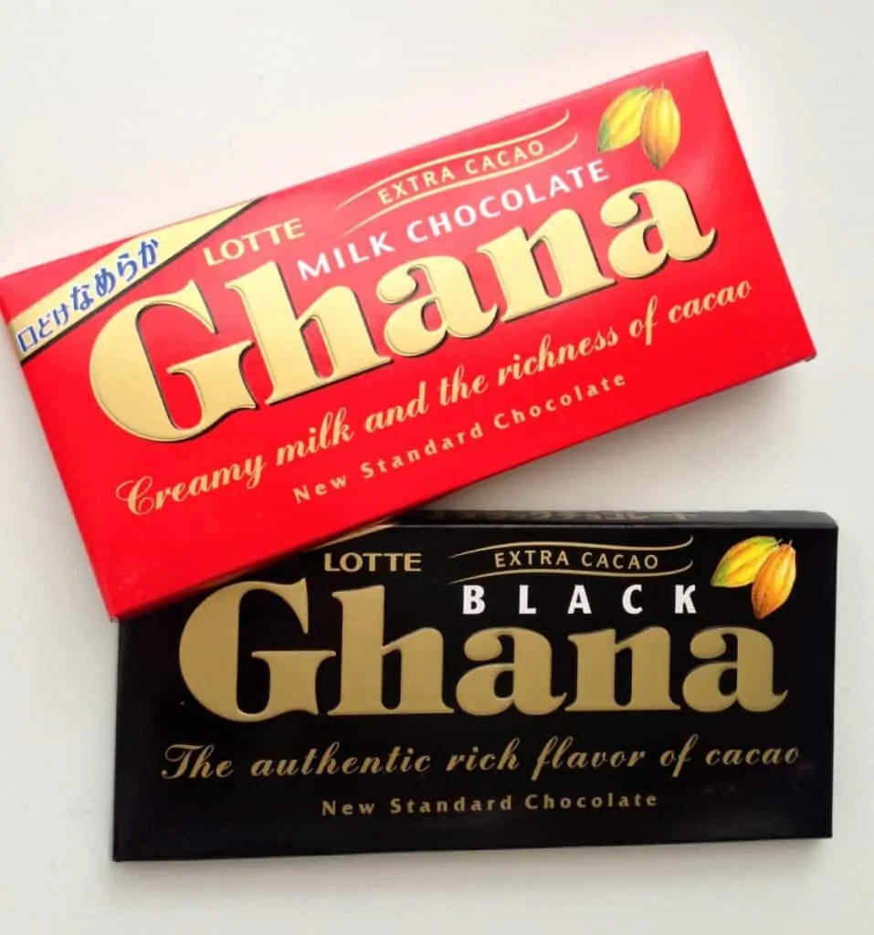 Ghana milk chocolate