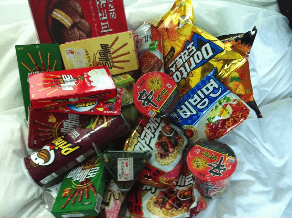 Korean Souvenirs 9 Korean Snacks