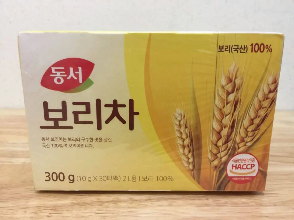 Picture of a box of Barley Tea