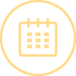 Icon of a yellow calendar 