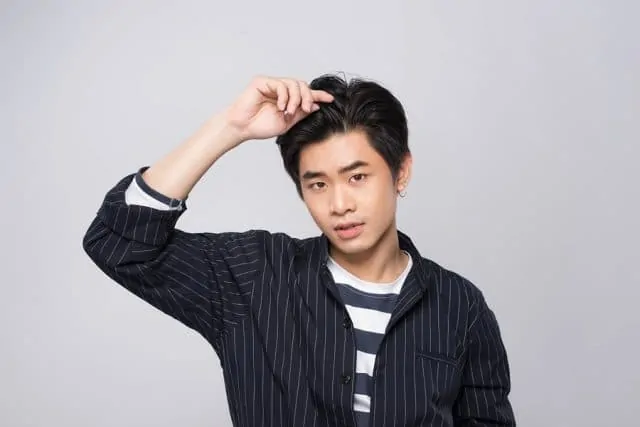 Elegant Young Handsome Asian Man