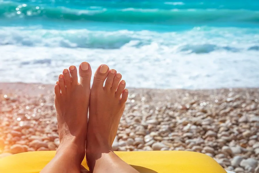 Vacation feet