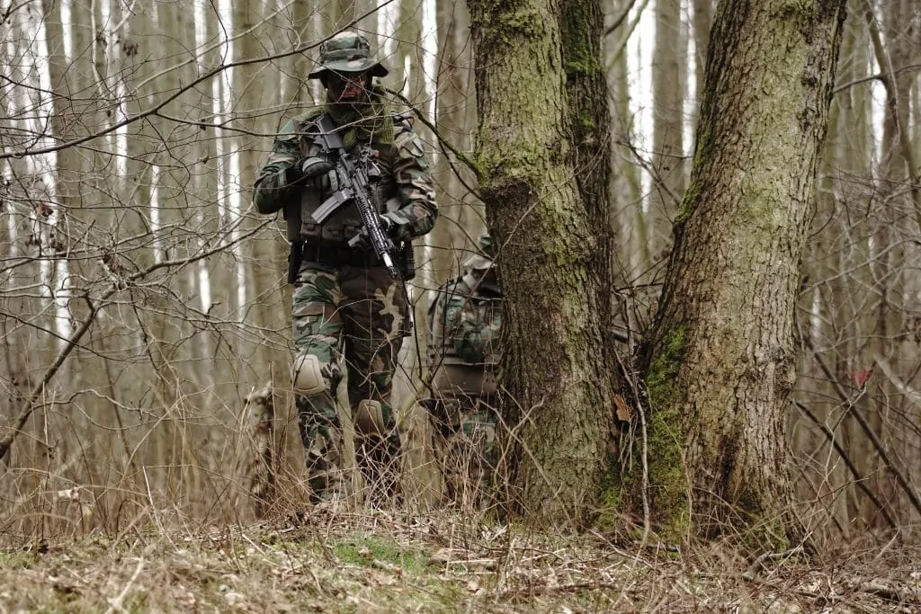Military in Forest