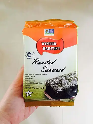 Picture of a pack of Roasted Seaweed Snack