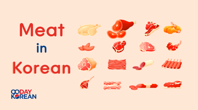different types of meat