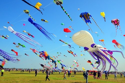 Kite Flying event in Korea