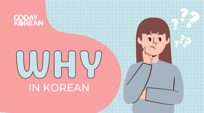 Why in Korean