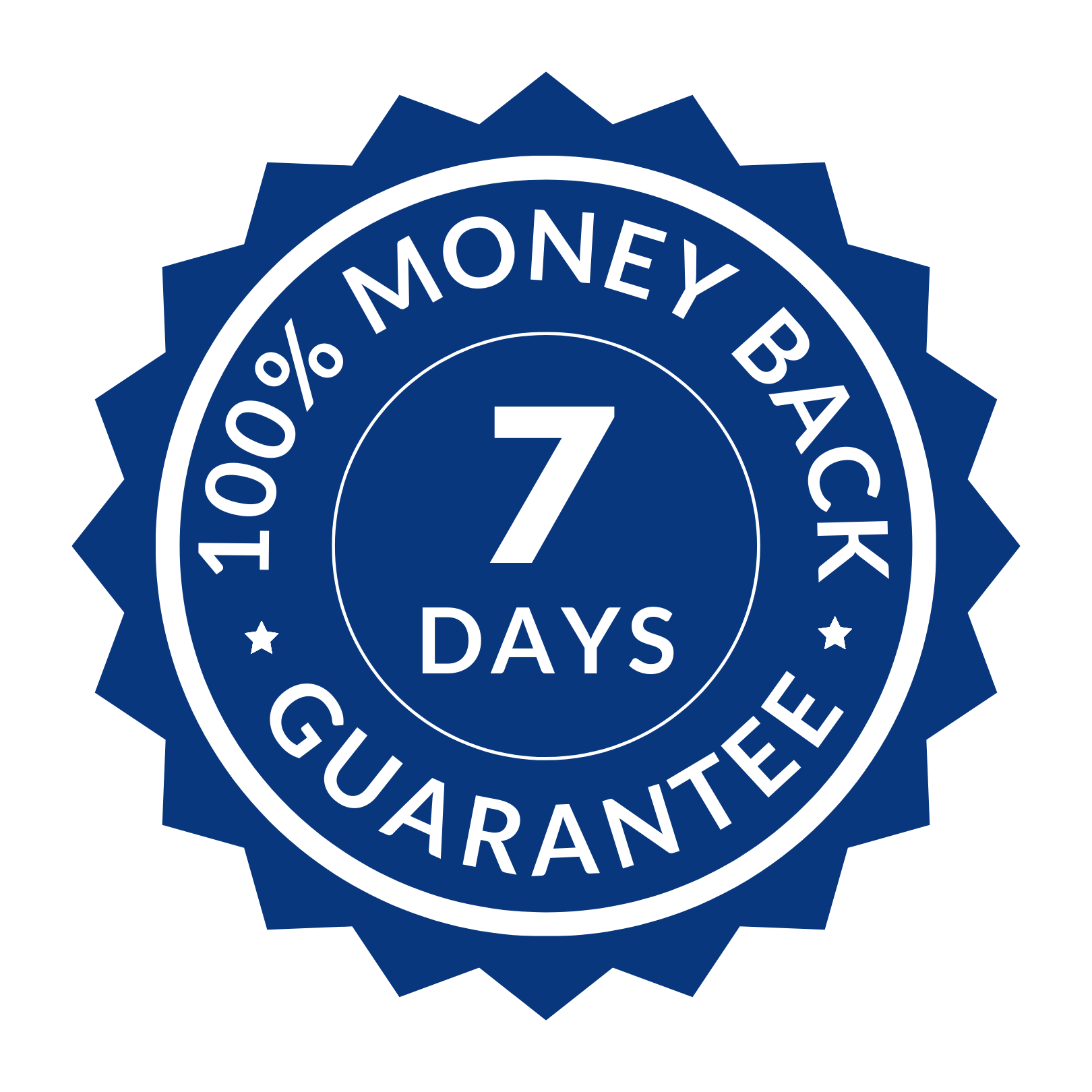 Moneyback Guarantee Icon - 7 Days